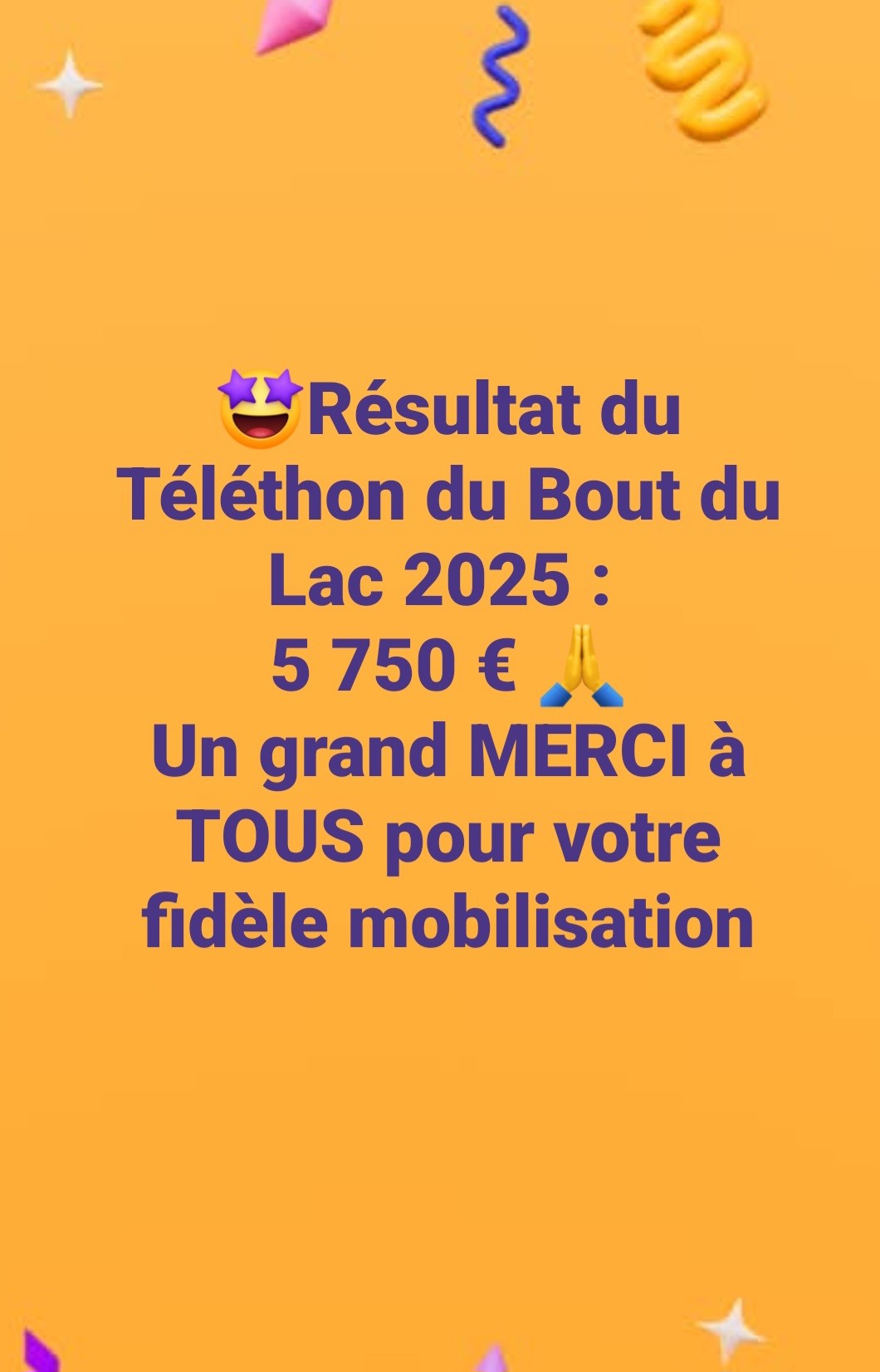resultat telethon