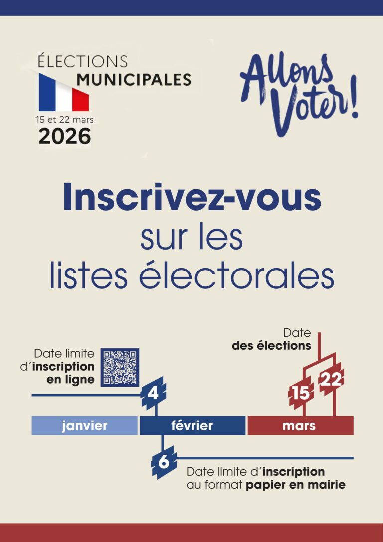 Inscrivez-vous liste electorale