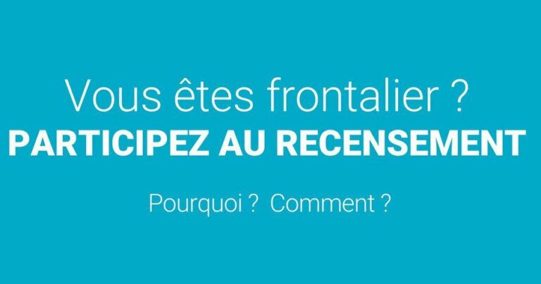 recensement frontalier