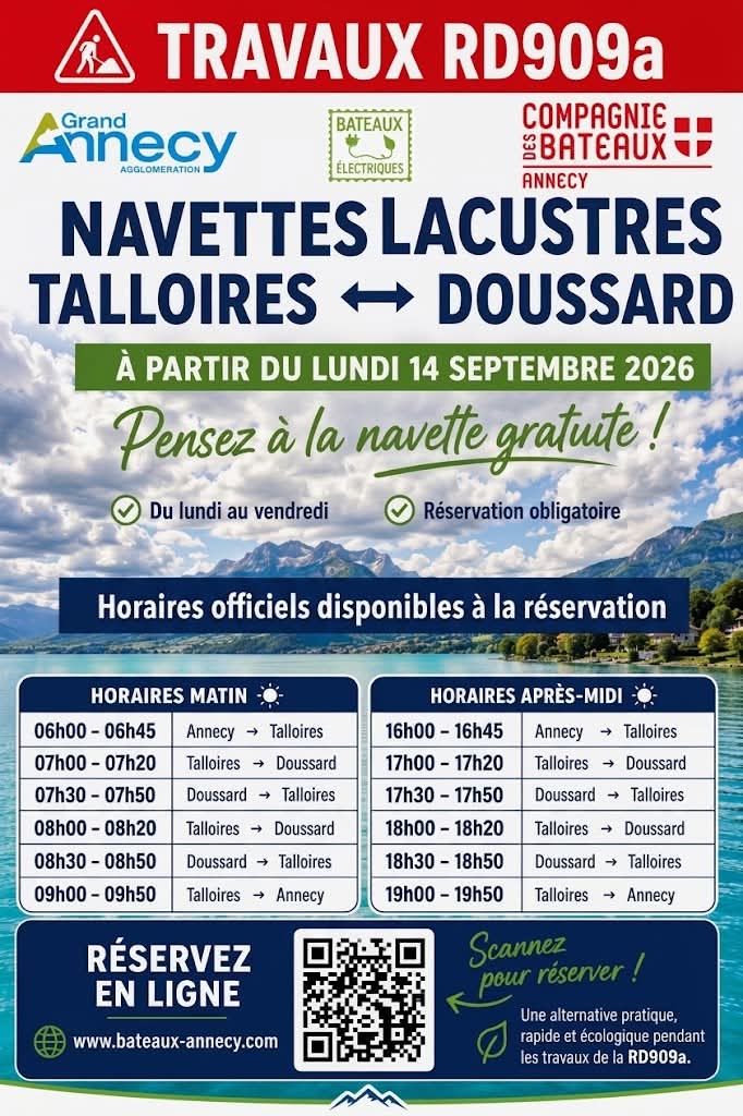 navettes lacustres